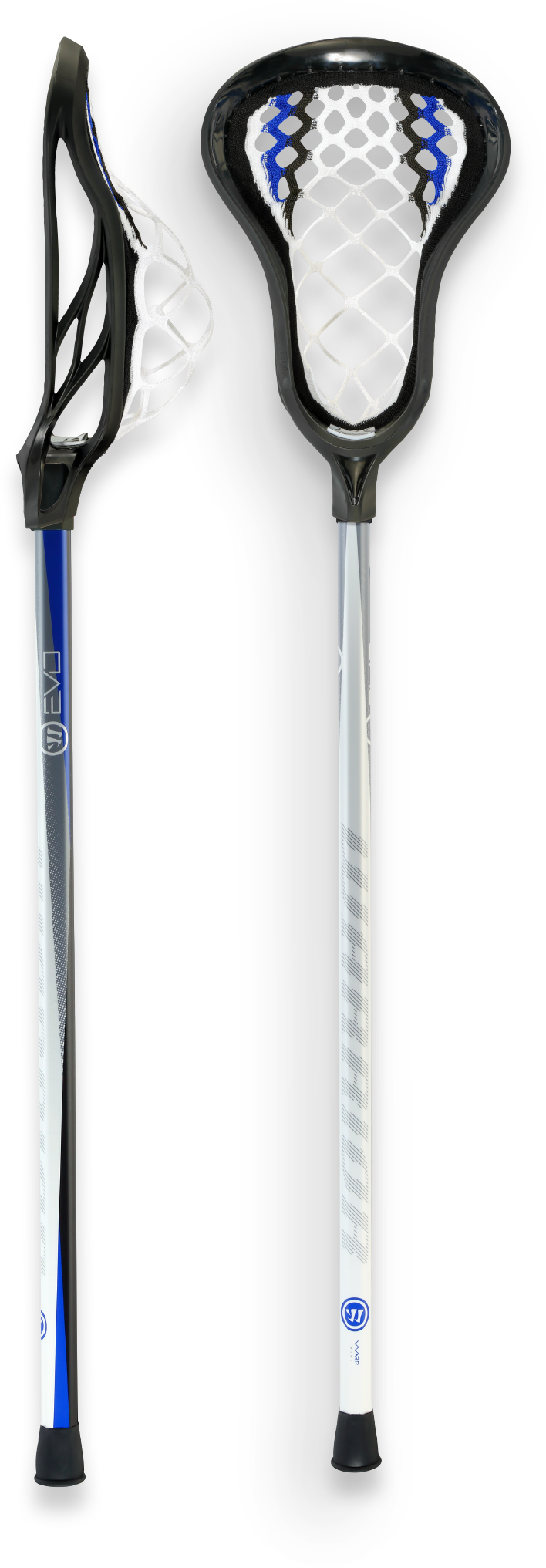 Lacrosse stick, side view