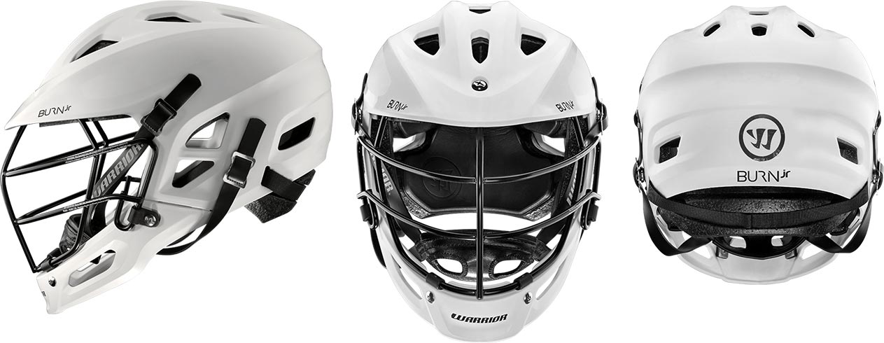 Burn Jr Youth Helmet - front, side, and back